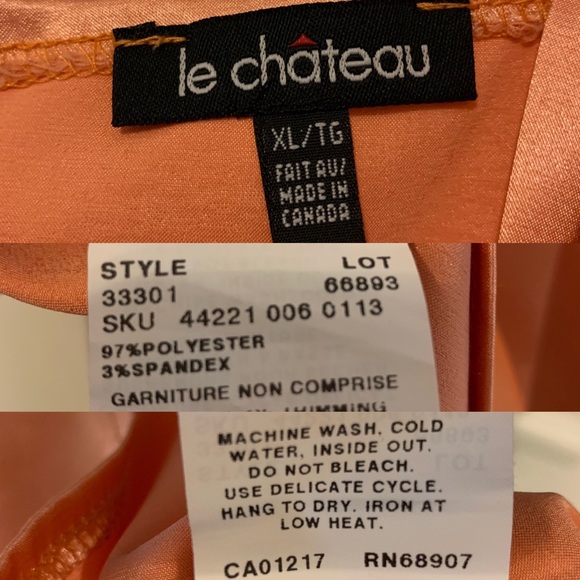 New Le Chateau v-neck sleeveless top - Picture 3 of 3